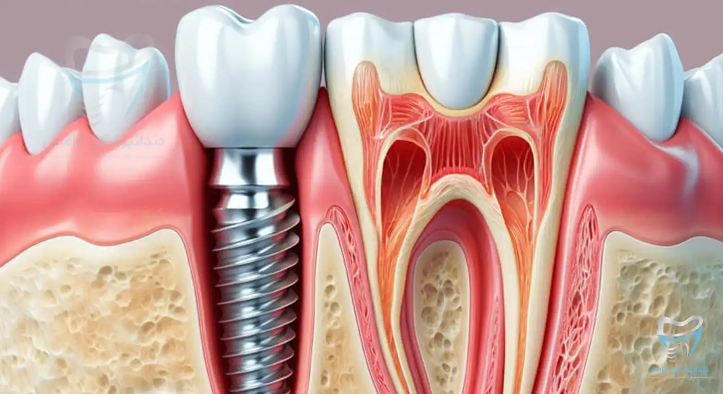 تصویر ایمپلنت دندان با بیهوشی