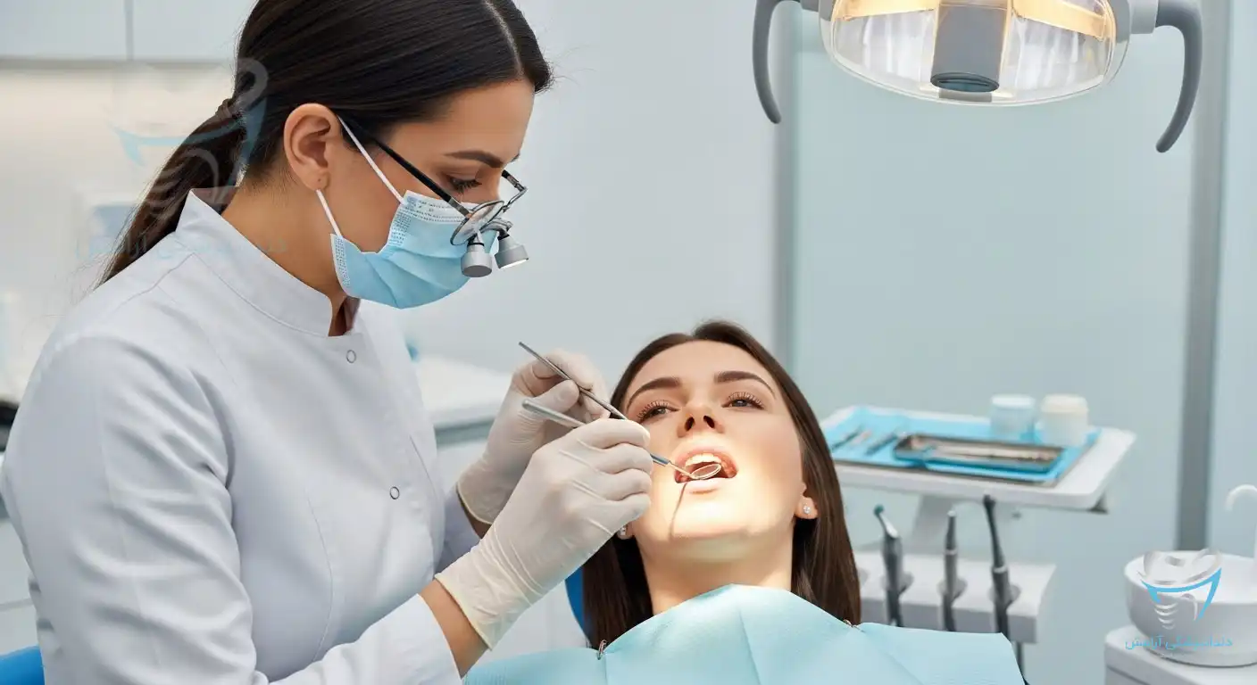 تصویر یک دندانپزشک ایمپلنت دندان برای بیماران قلبی