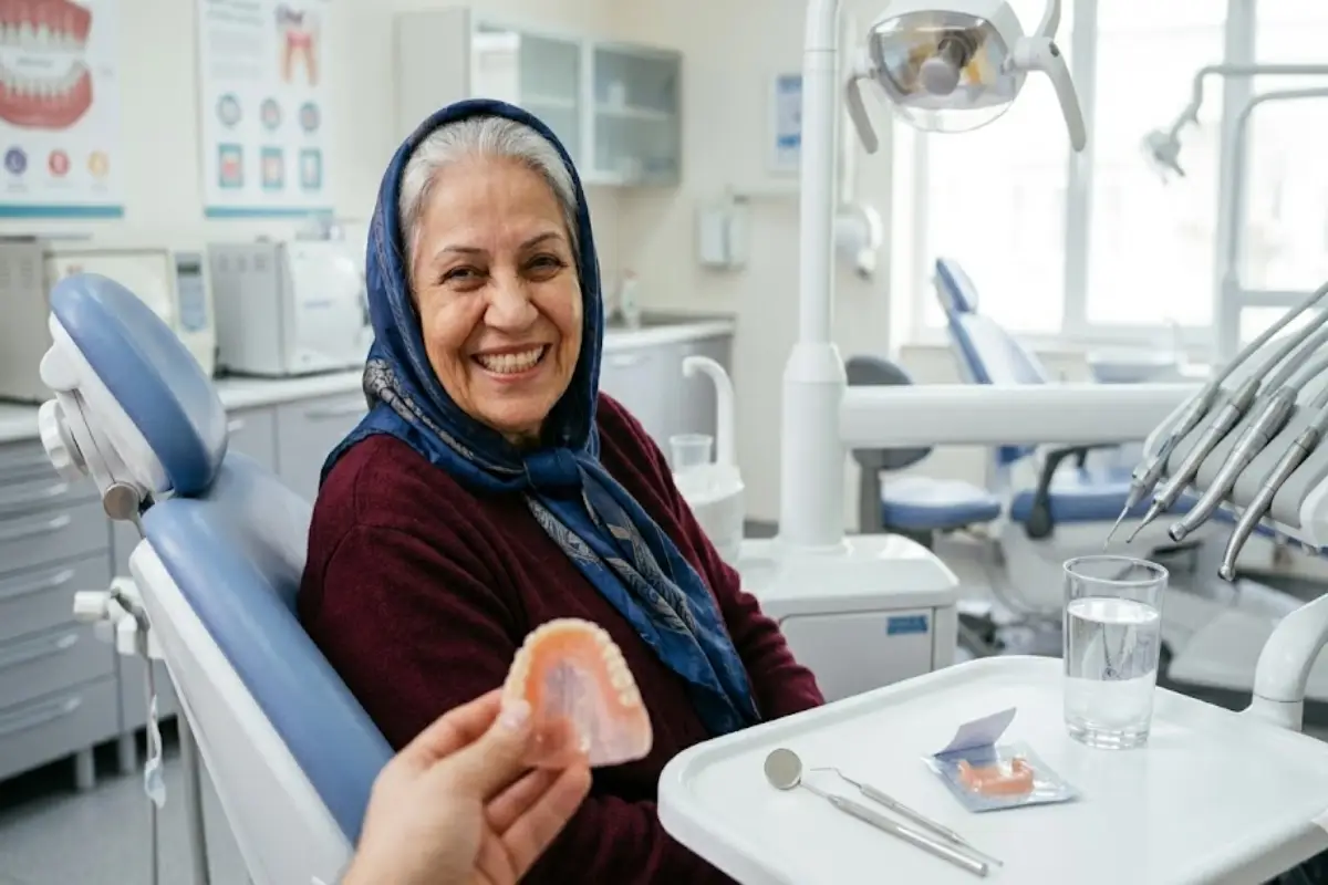 مزایای دندان مصنوعی ژله ای