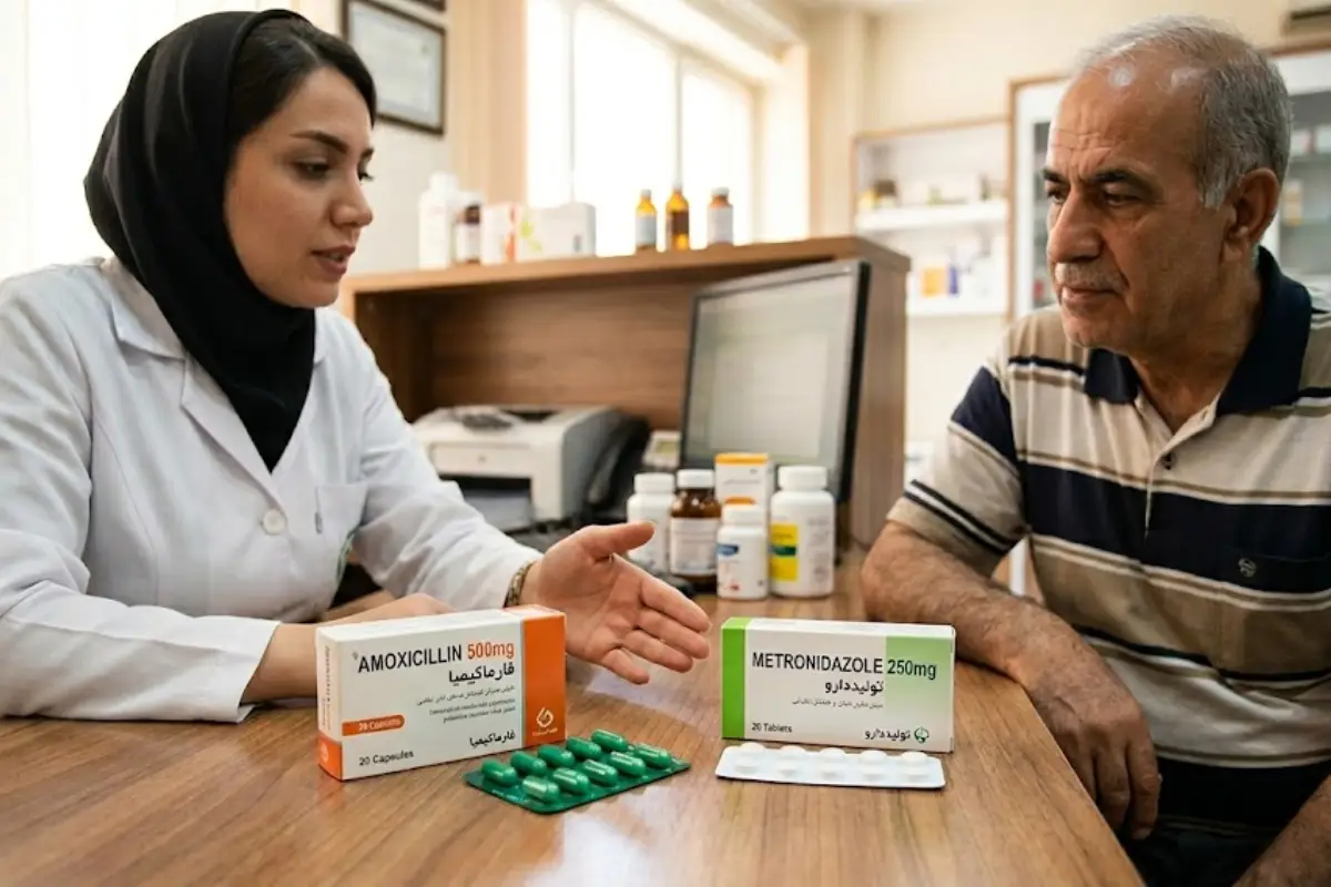آموکسی سیلین و مترونیدازول چیست و چه کاربردی دارند؟