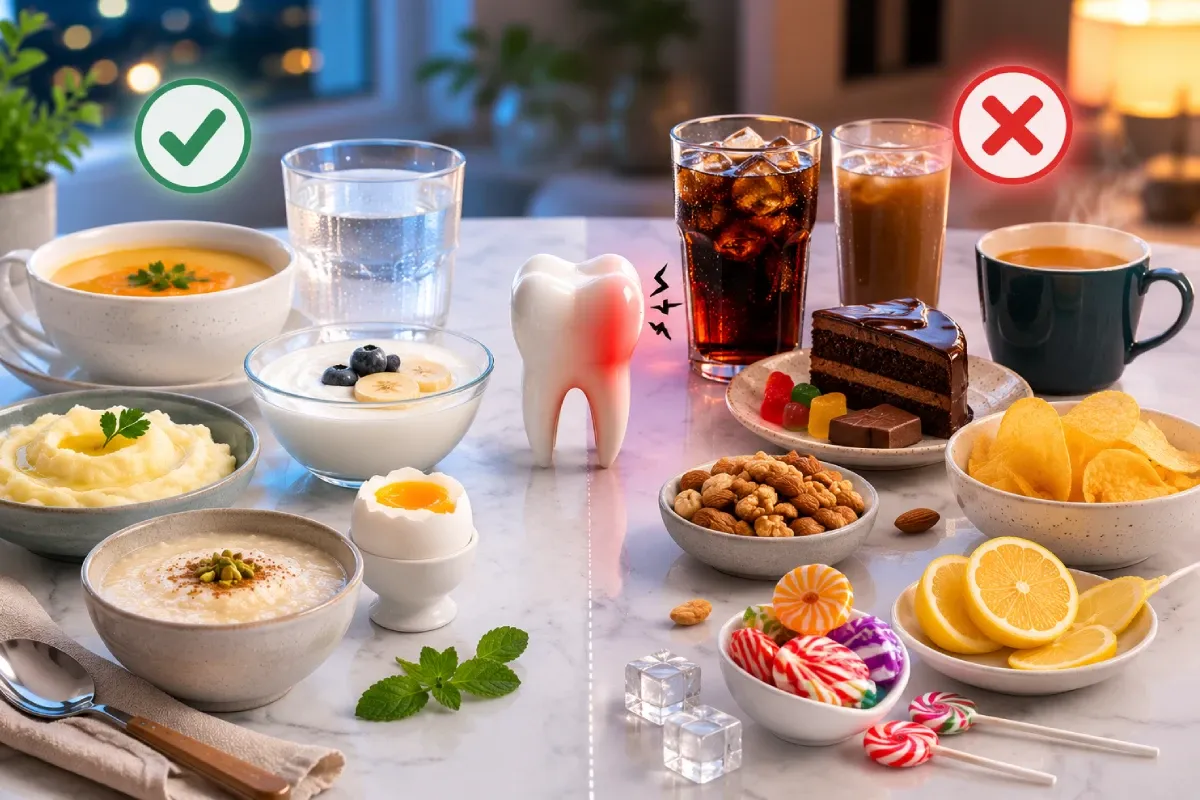 هنگام دندان درد چه غذاها و نوشیدنیهایی مصرف کنیم؟