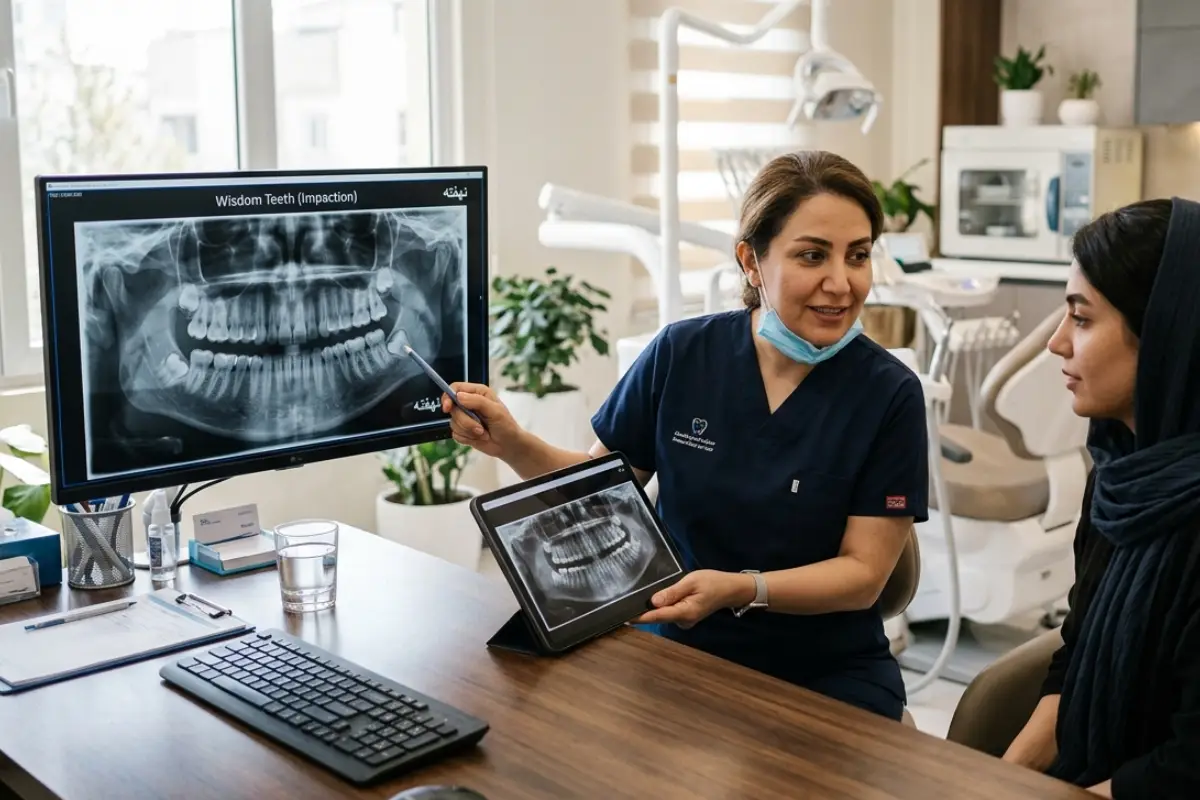 نقش تصویربرداری رادیوگرافی (عکس OPG و CBCT) در تشخیص وضعیت نهفتگی